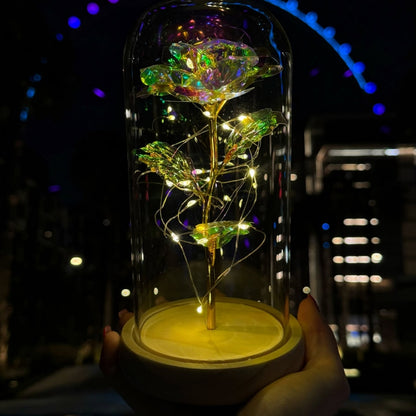  fiore decorativo incantato con illuminazione LED romantica